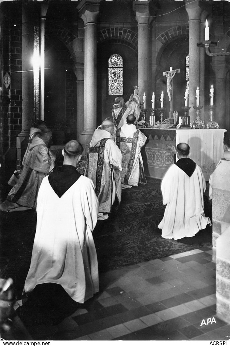 DOURGNE  Abbaye Saint Benoit D'en Calcat L'glise Pendant Une Messe Pontificale 62 (scan Recto Verso)MH2910TER - Dourgne
