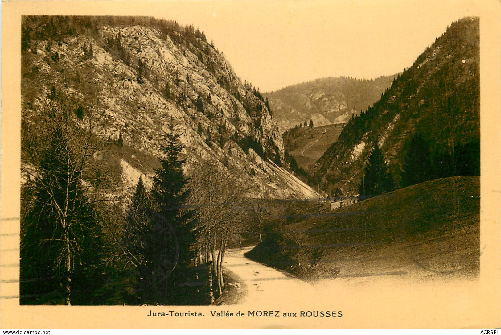 39   Jura Vallée De Morez Aux Rousses       N° 28\MN6009 - Morez