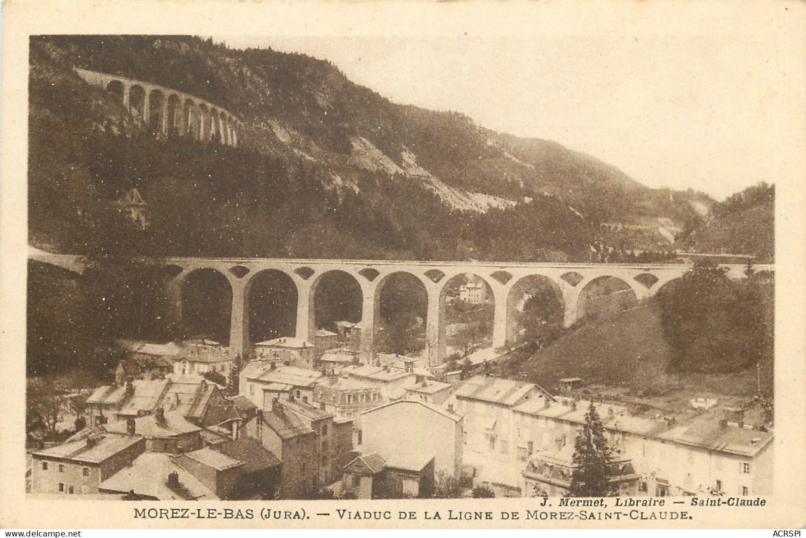 39   Jura Morez Le Bas Viaduc De La Ligne De Morez Saint Claude        N° 39\MN6009 - Morez