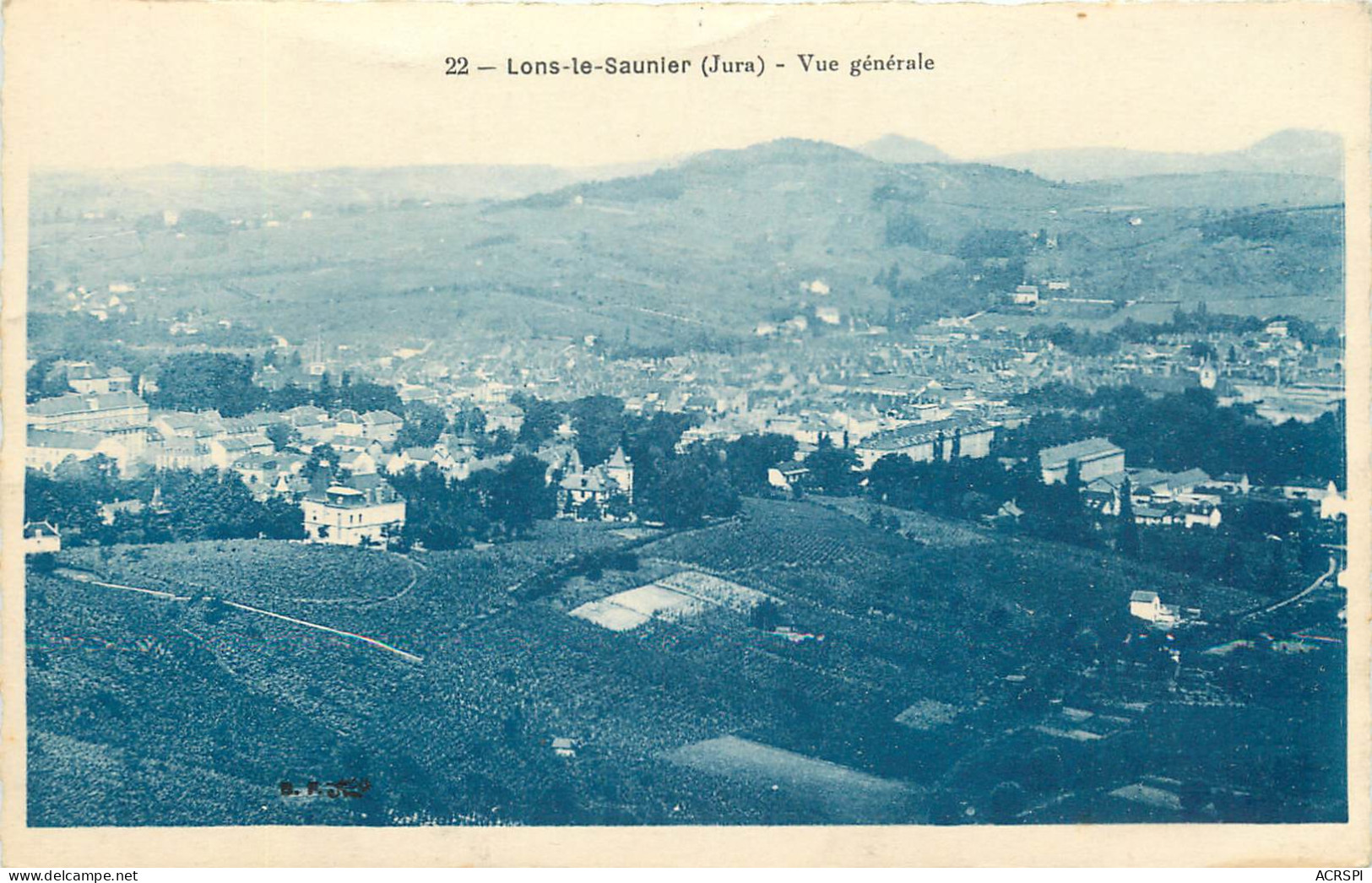 39  Jura   Lons Le Saunier Vue Générale    N° 24 \MN6010 - Lons Le Saunier