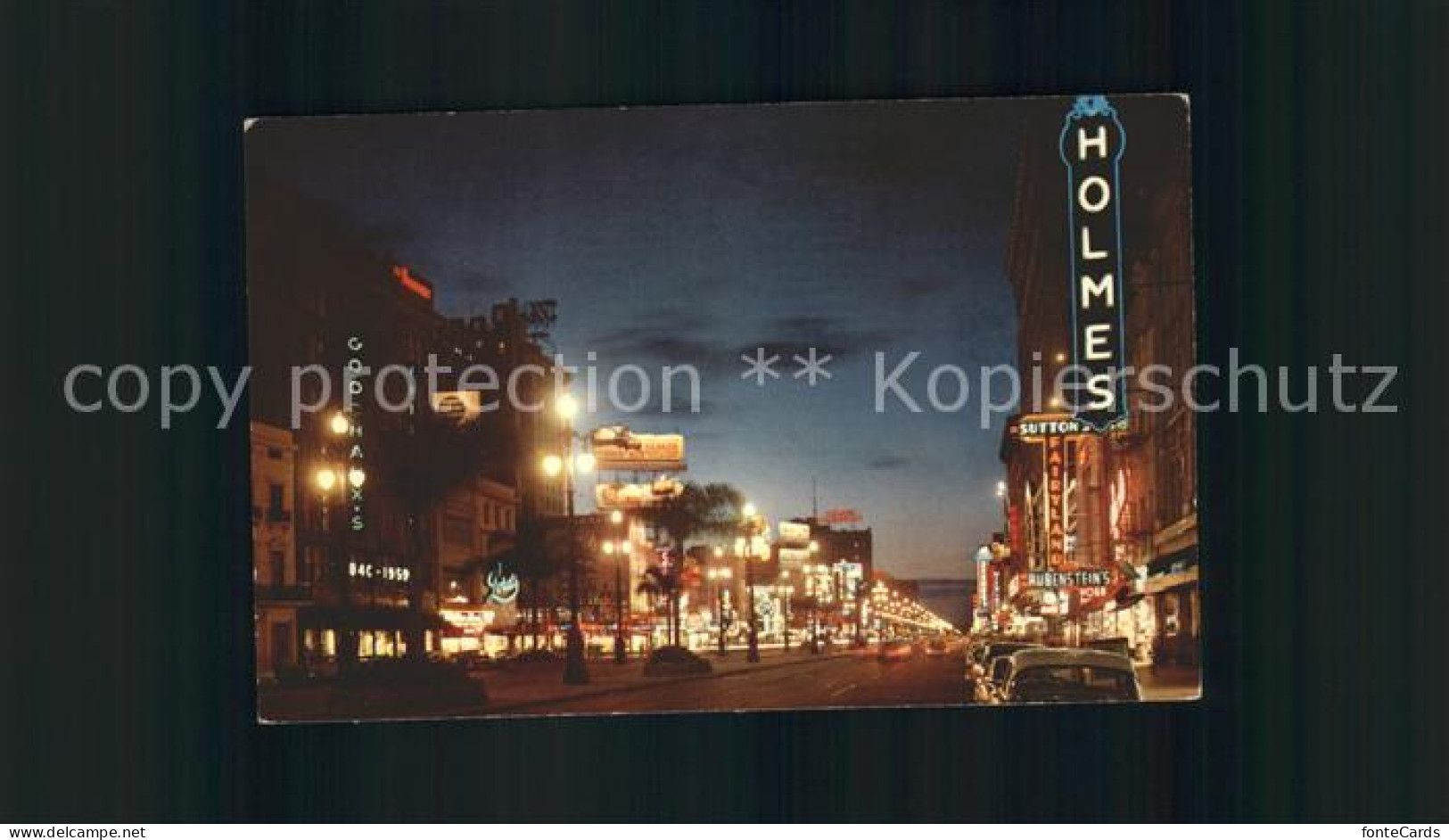 11694170 New_Orleans_Louisiana Canal Street At Night - Andere & Zonder Classificatie