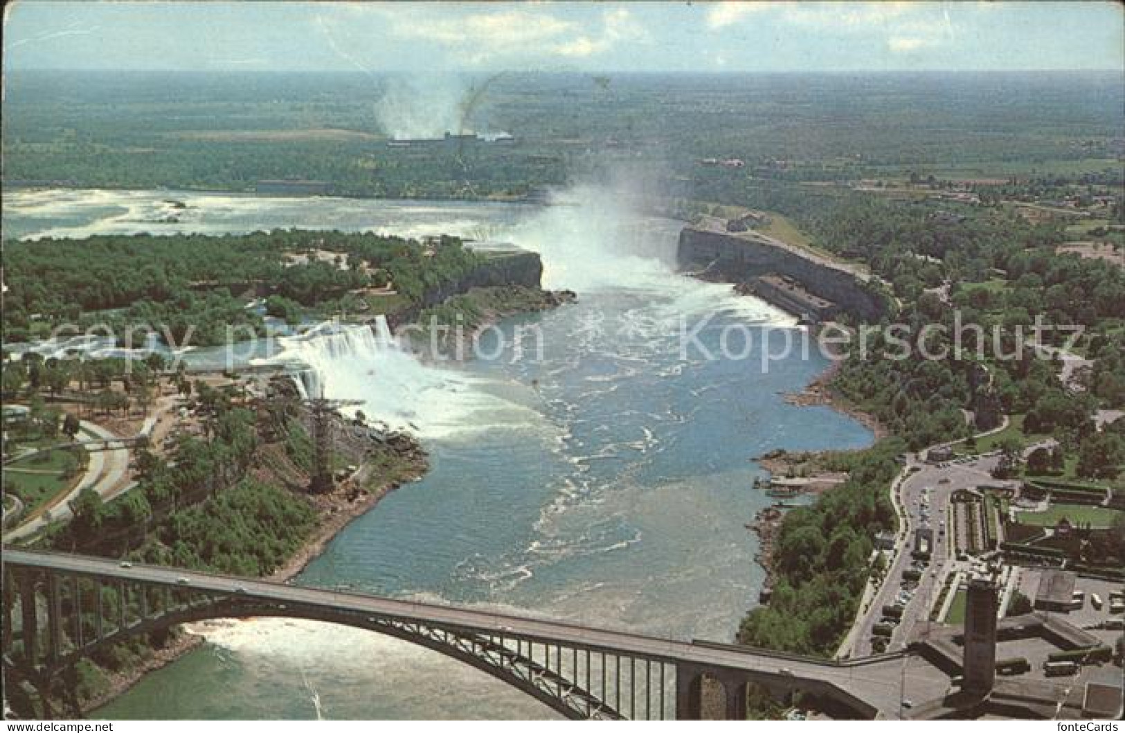 11694143 Niagara Falls Ontario Aerial View Bridge  - Non Classés