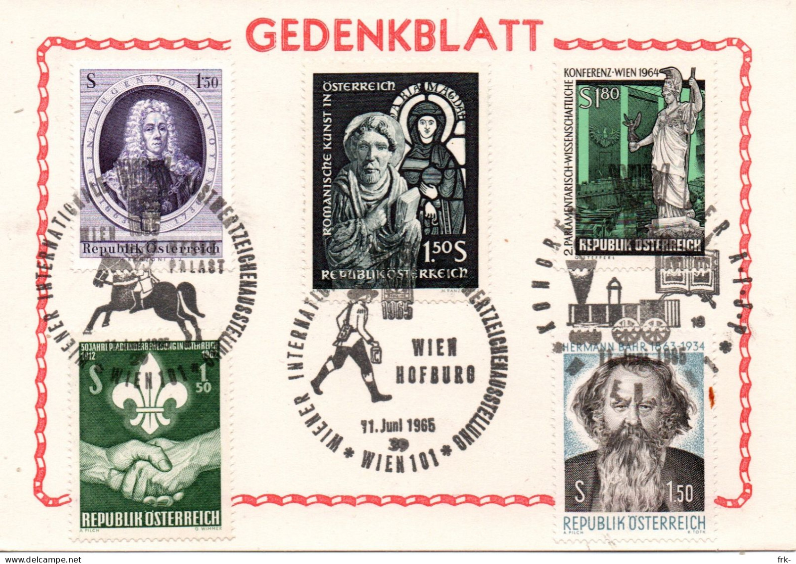 Postcard Austria 1965 - Otros & Sin Clasificación