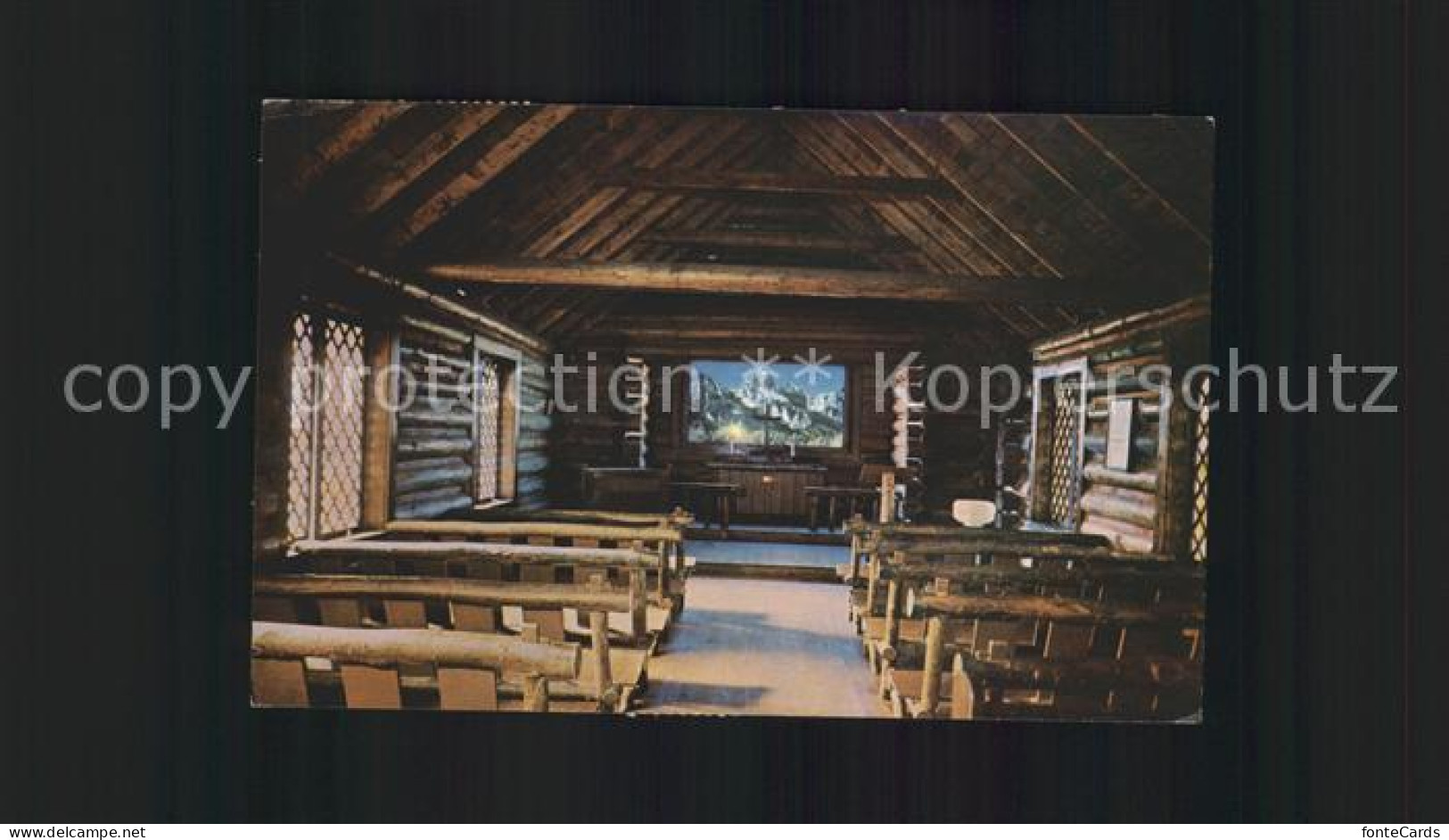 11694131 Moose Interior Of Chapel Of The Transfiguration - Altri & Non Classificati