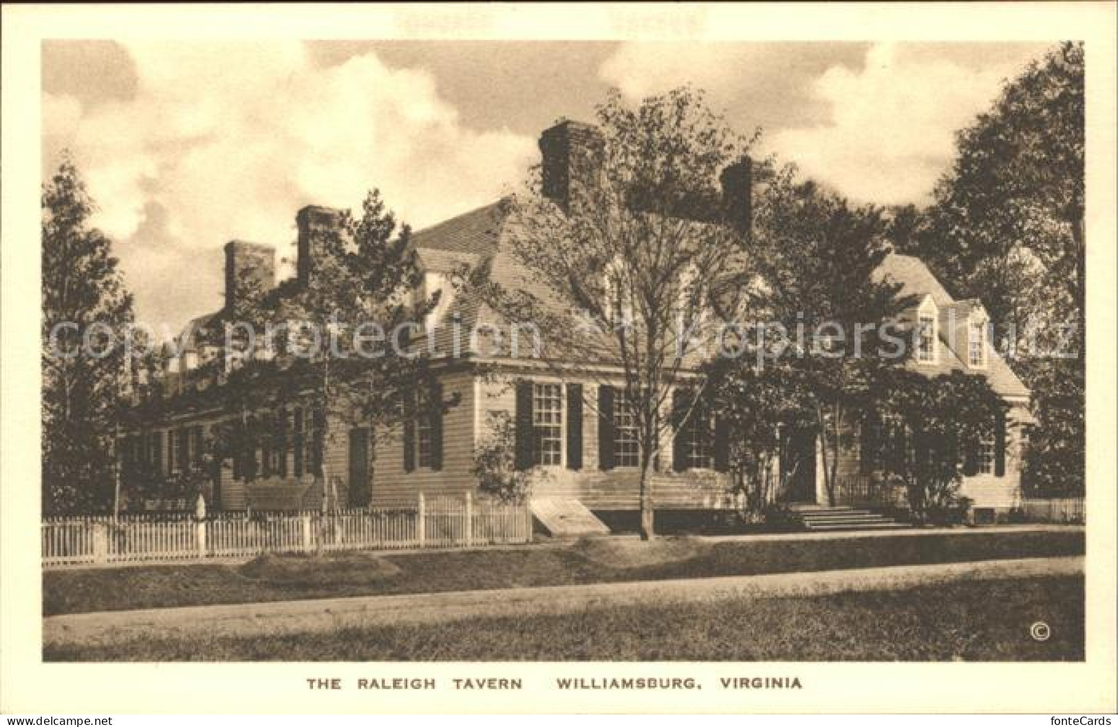 11694111 Williamsburg_Virginia Raleigh Tavern Historic Building - Altri & Non Classificati