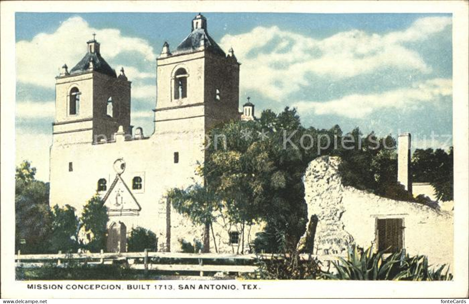 11694106 San_Antonio_Texas Mission Concepcion 18th Century Ruines - Other & Unclassified