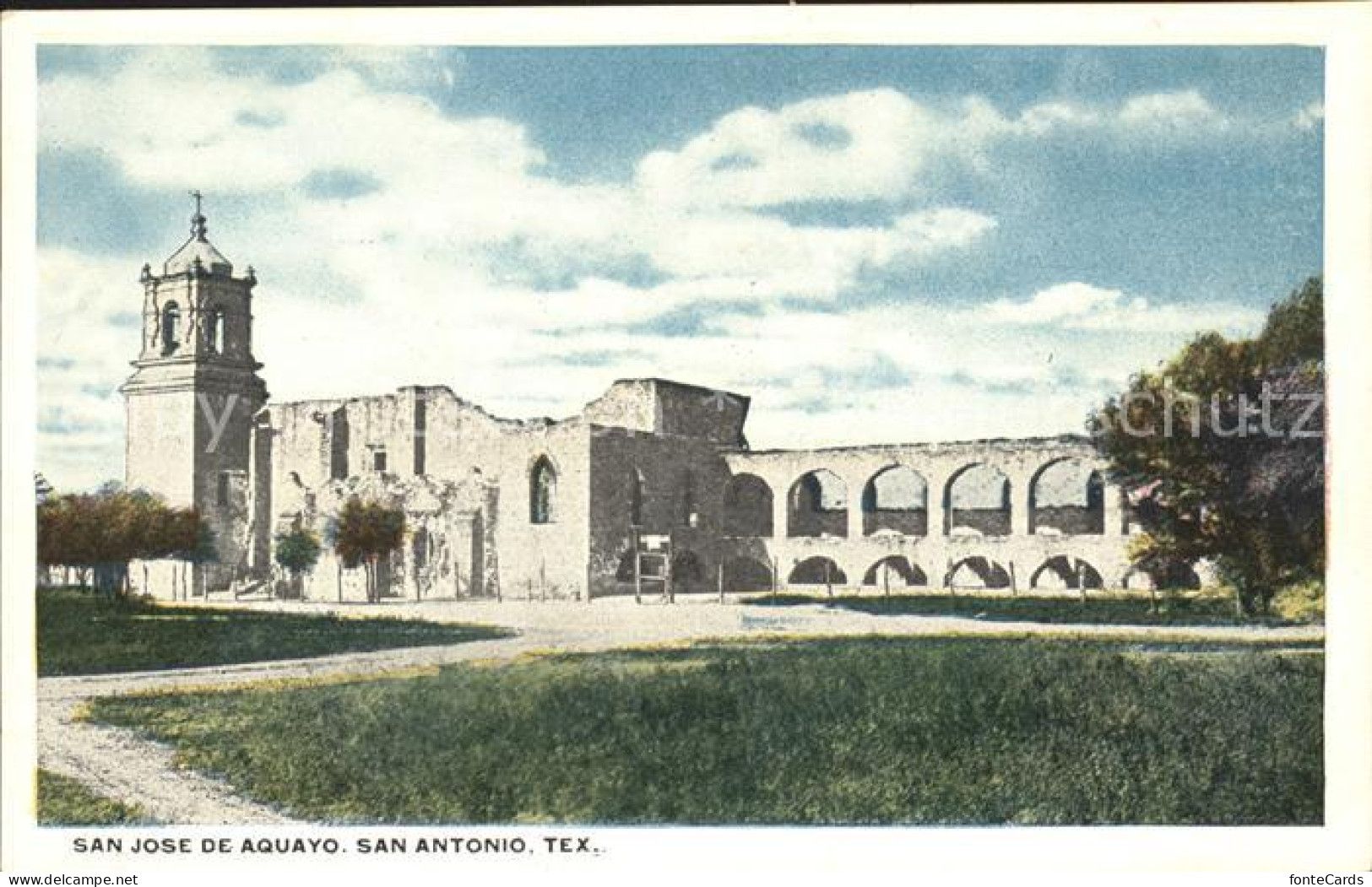 11694103 San_Antonio_Texas Mission San Jose De Aquayo Ruines - Andere & Zonder Classificatie