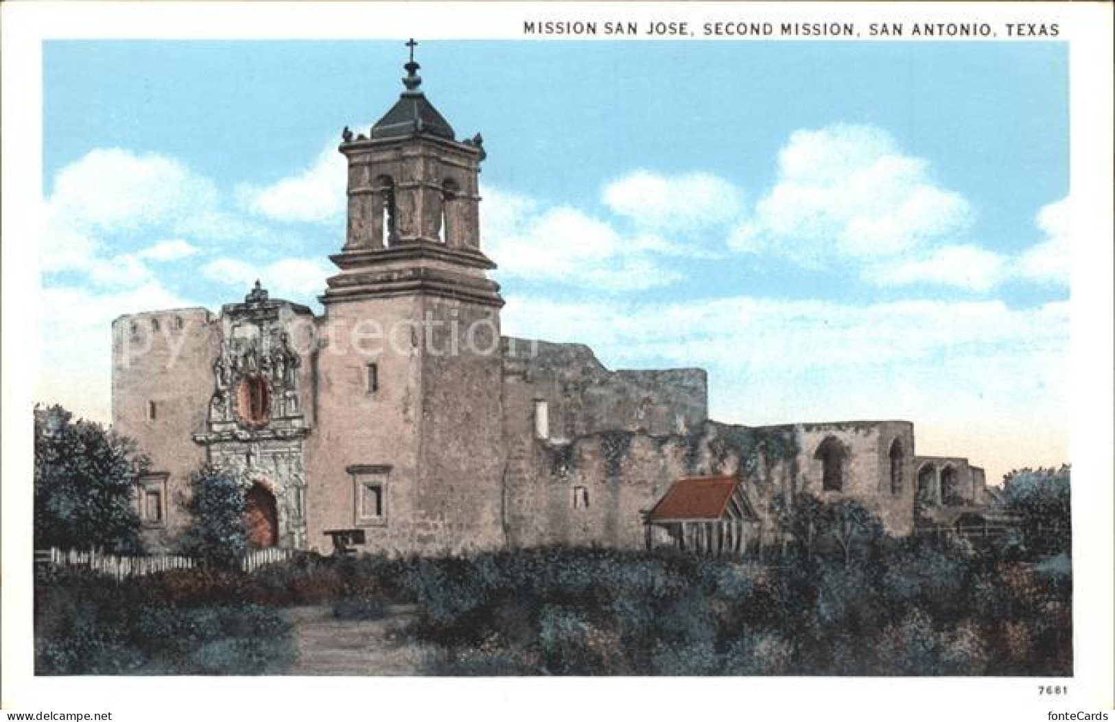 11694100 San_Antonio_Texas Mission San Jose 18th Century Ruines - Other & Unclassified