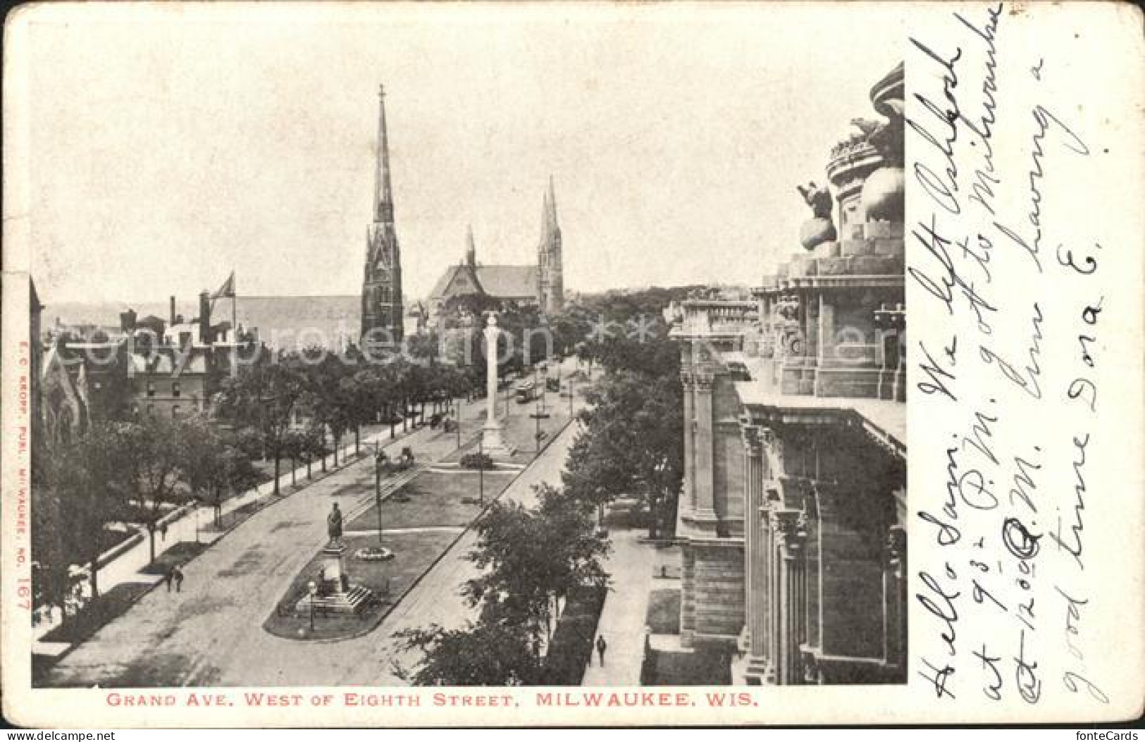 11694095 Milwaukee_Wisconsin Grand Avenue Monument Church - Sonstige & Ohne Zuordnung