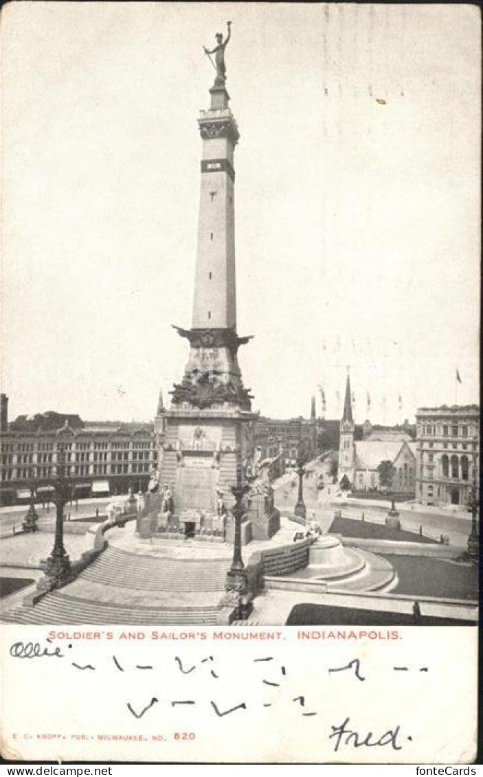 11694090 Indianapolis Soldiers And Sailors Monument - Andere & Zonder Classificatie