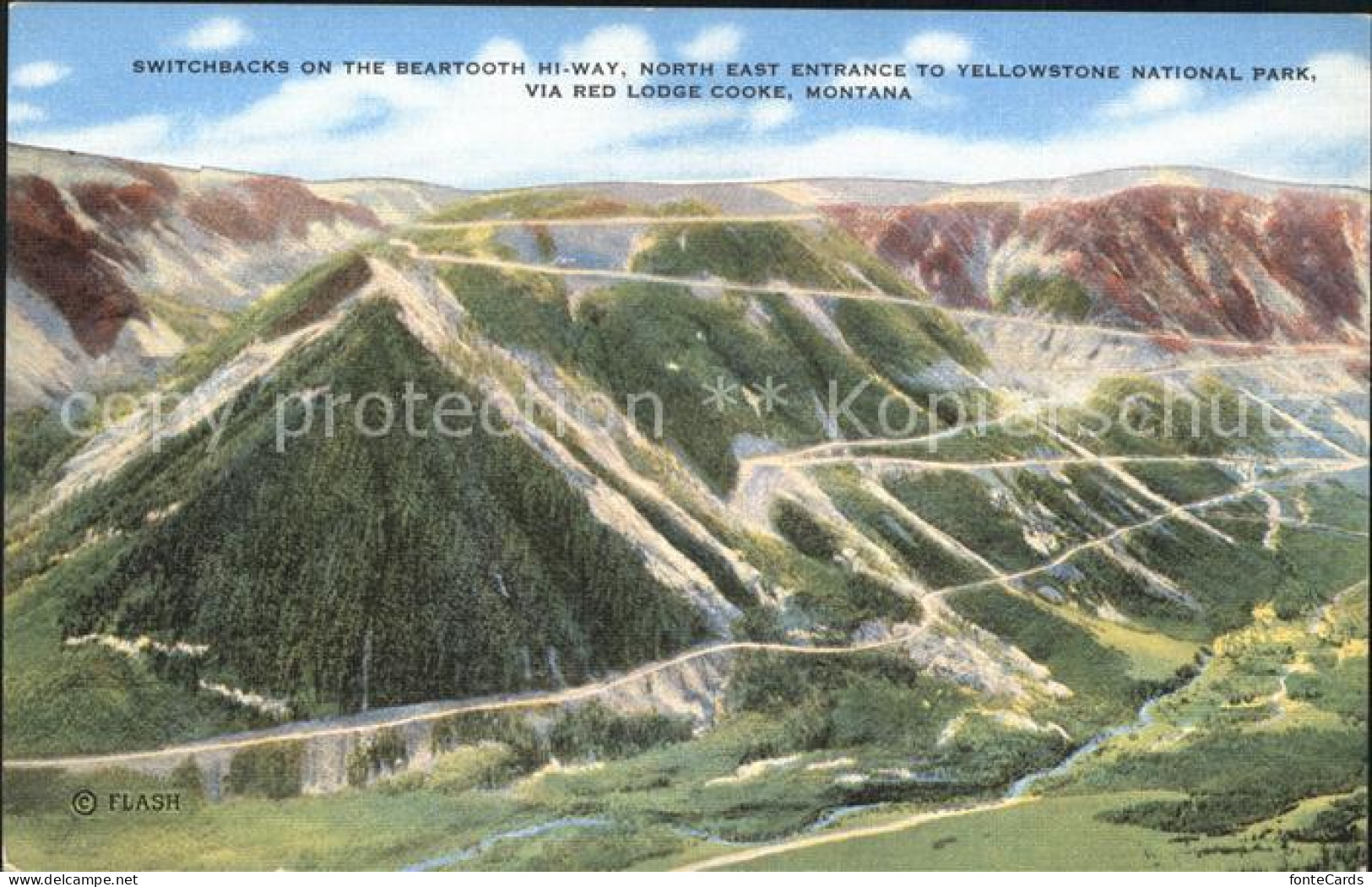 11694080 Red_Lodge_United States Beartooth Highway Yellowstone National Park - Andere & Zonder Classificatie