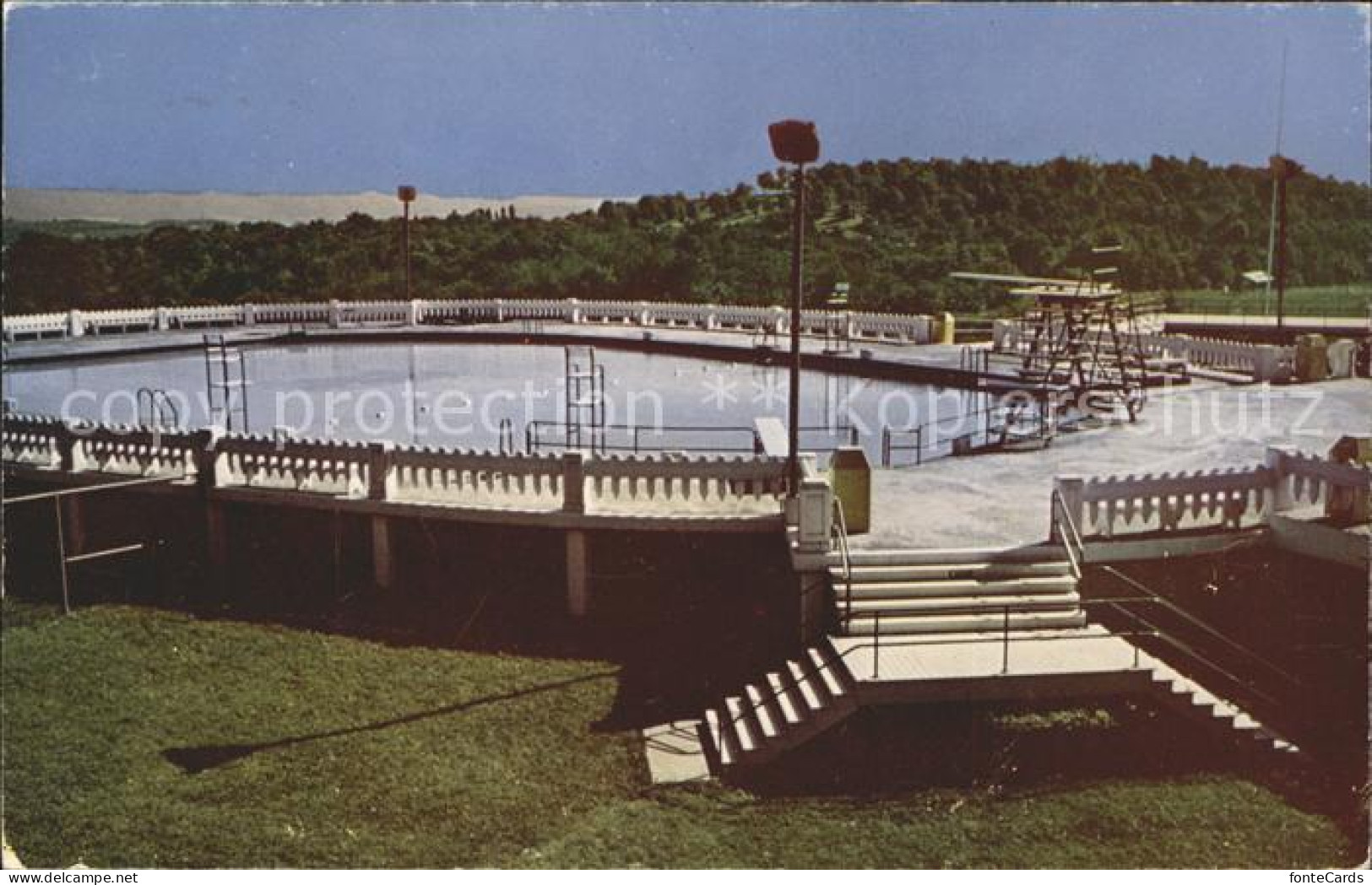 11694071 Greensburg Pennsylvania Mountain View Hotel Swimming Pool Greensburg Pe - Autres & Non Classés