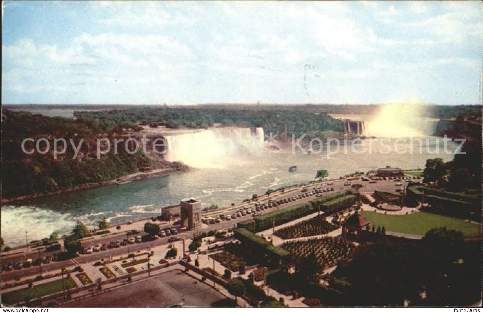 11693995 Niagara Falls Ontario General View Niagara Gorge Islands Niagara River  - Non Classés