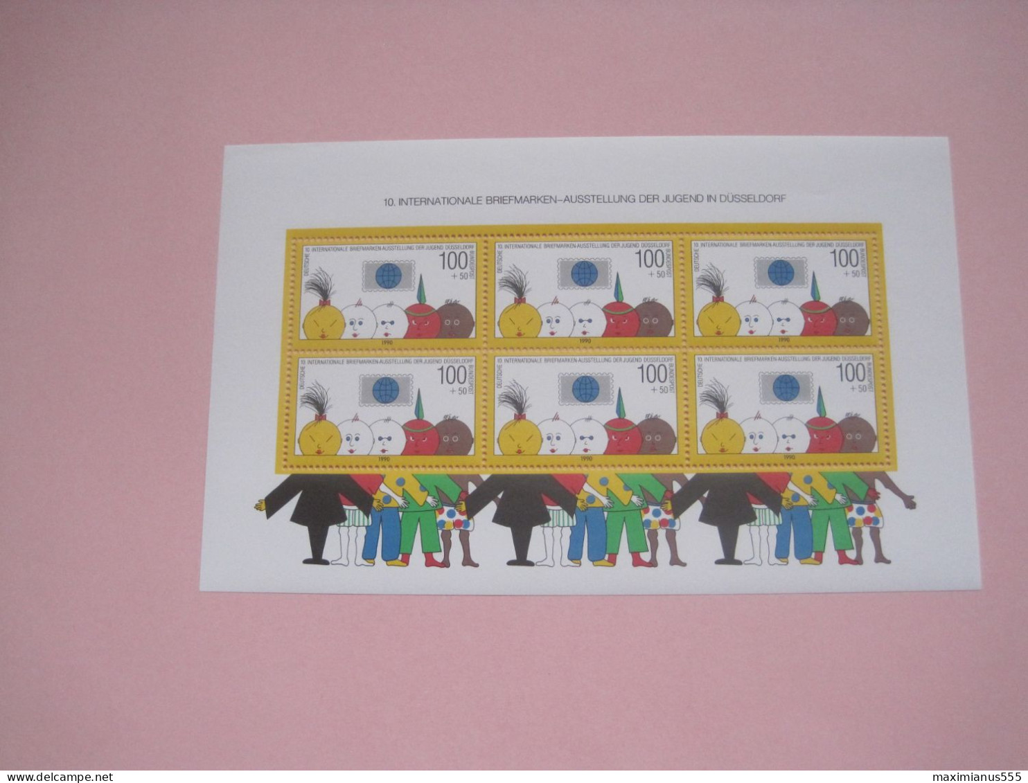 Germany Bundes Post, Block 21, 1990, Michel 2022, 50% Off Price (3) - 1971-2000