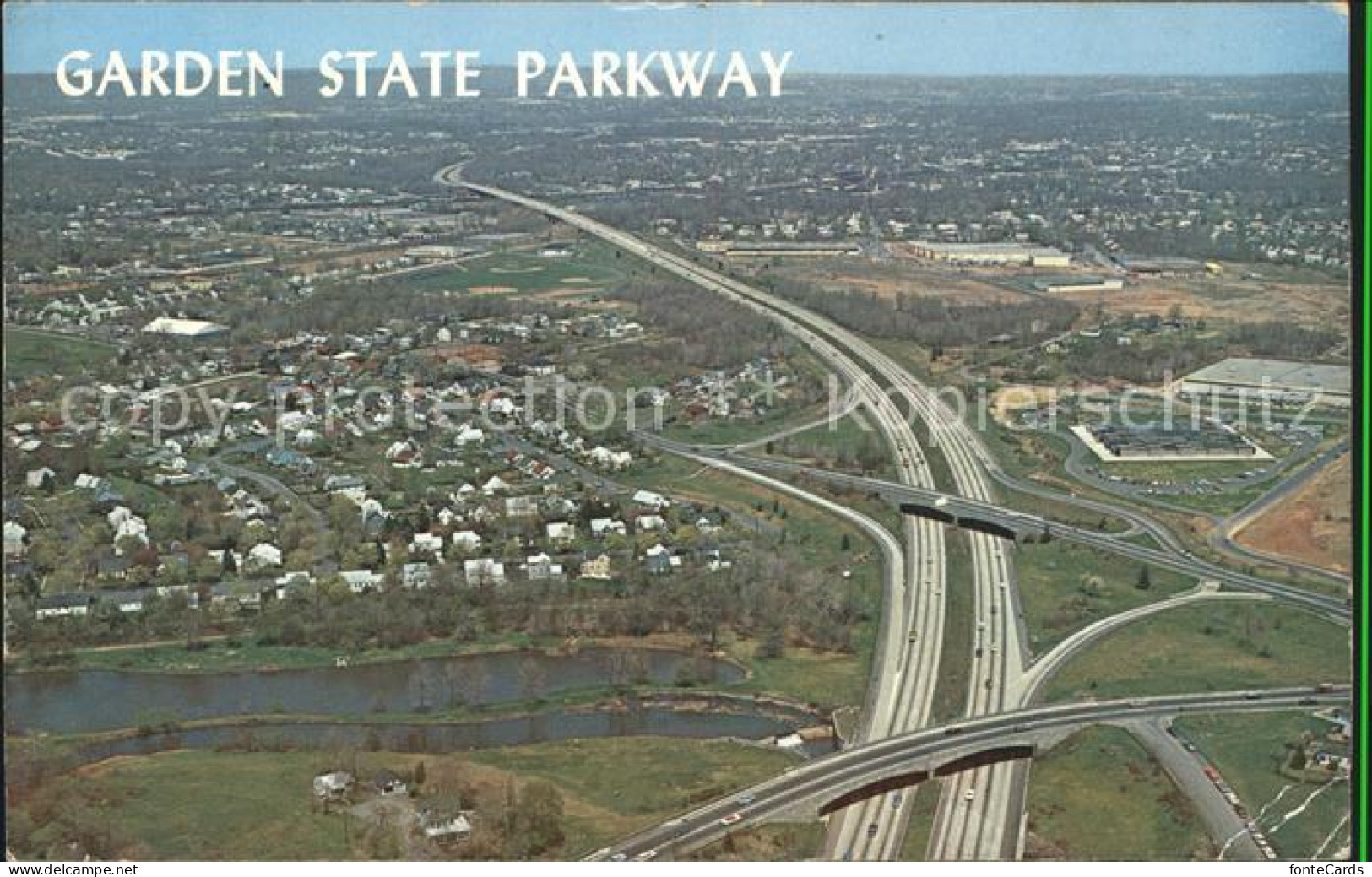 11693837 New_Jersey_US-State Garden State Parkway Highway Aerial View - Sonstige & Ohne Zuordnung
