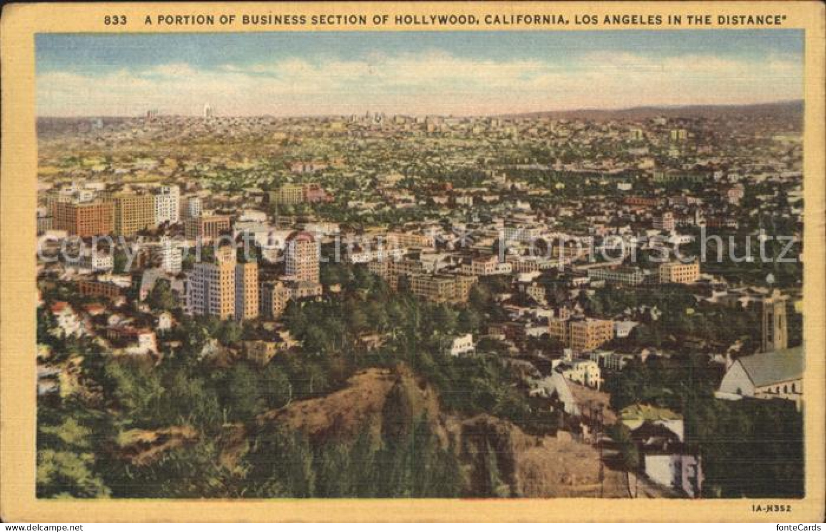 11693831 Hollywood California Panorama Los Angeles United States - Otros & Sin Clasificación