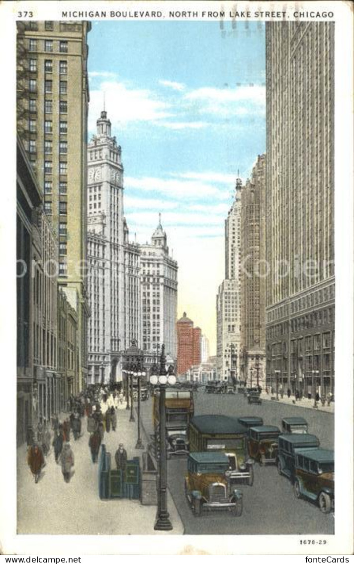 11693329 Chicago_Illinois Michigan Boulevard Autos - Andere & Zonder Classificatie