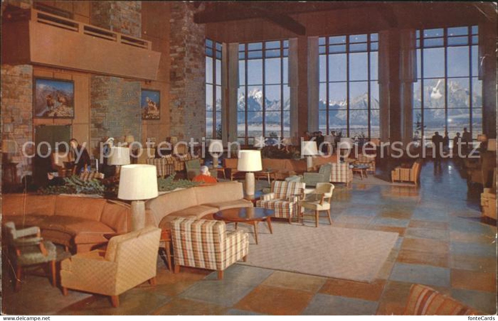 11693324 Moran_Wyoming Jackson Lake Lodge Main Lounge - Sonstige & Ohne Zuordnung