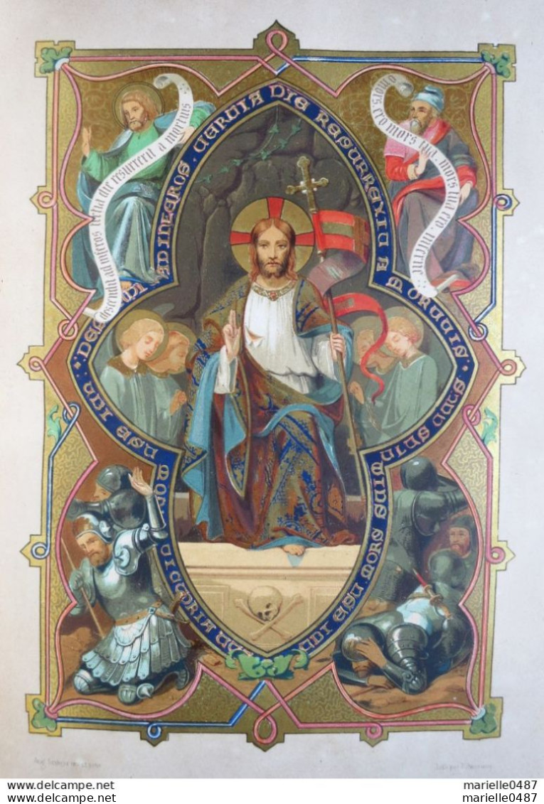 Thomas A Kempis - L'imitation De Jésus-Christ.  Paris, Plon Et Morizot Ca. 1870 - 1801-1900