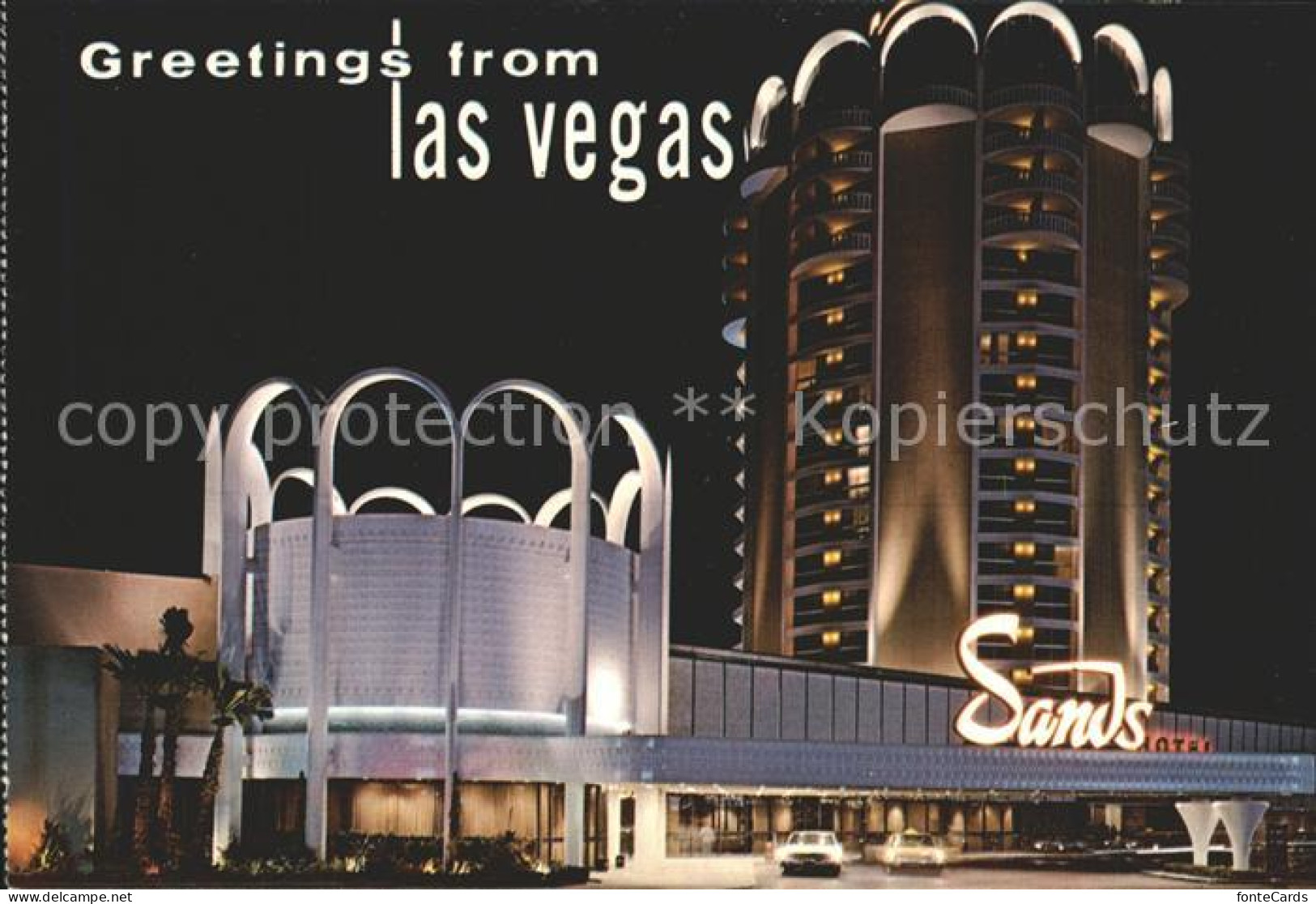 11693222 Las_Vegas_Nevada Magnificent Sands Hotel - Autres & Non Classés