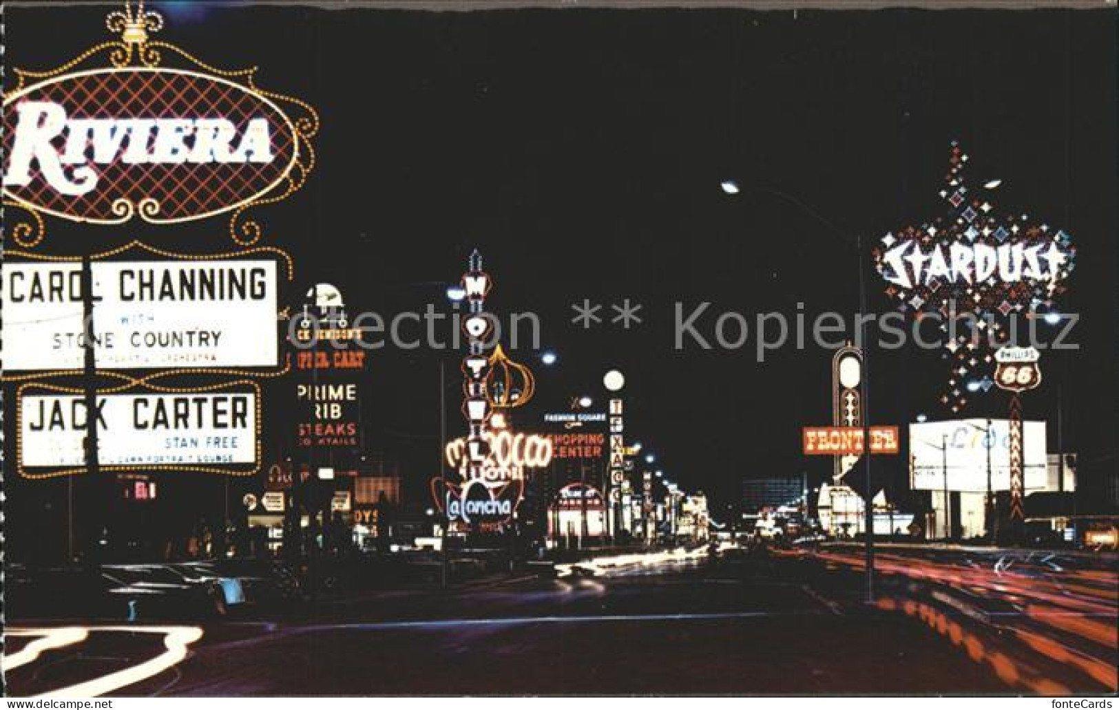 11693217 Las_Vegas_Nevada The Fabulous Strip At Night - Sonstige & Ohne Zuordnung