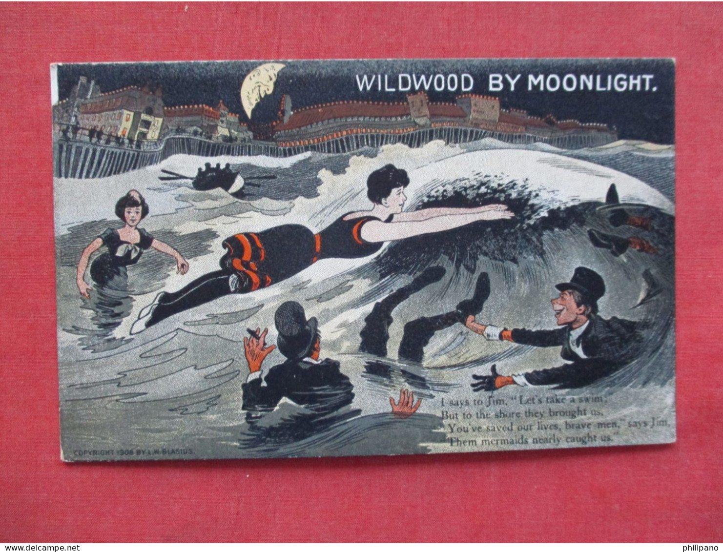 Fantasy. Wildwood By Moonlight. - New Jersey     Ref 6403 - Altri & Non Classificati