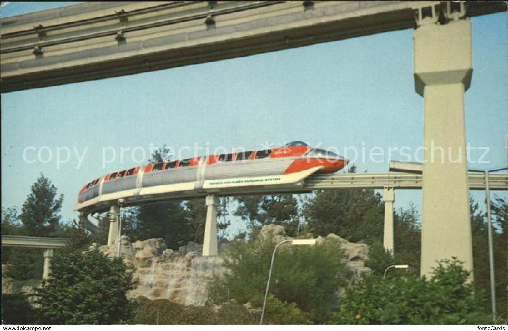 11692754 Disneyland_California Monorail Train Bahn  - Sonstige & Ohne Zuordnung