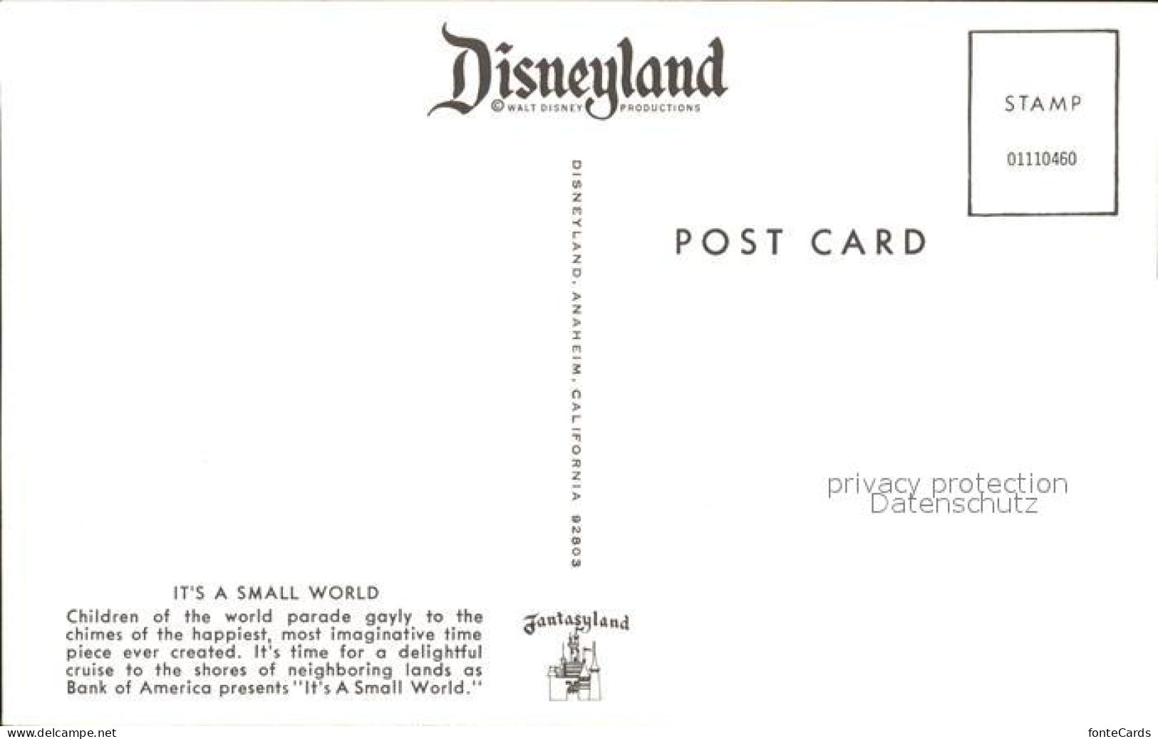 11692284 Disneyland_Orlando It's A Small World  - Andere & Zonder Classificatie