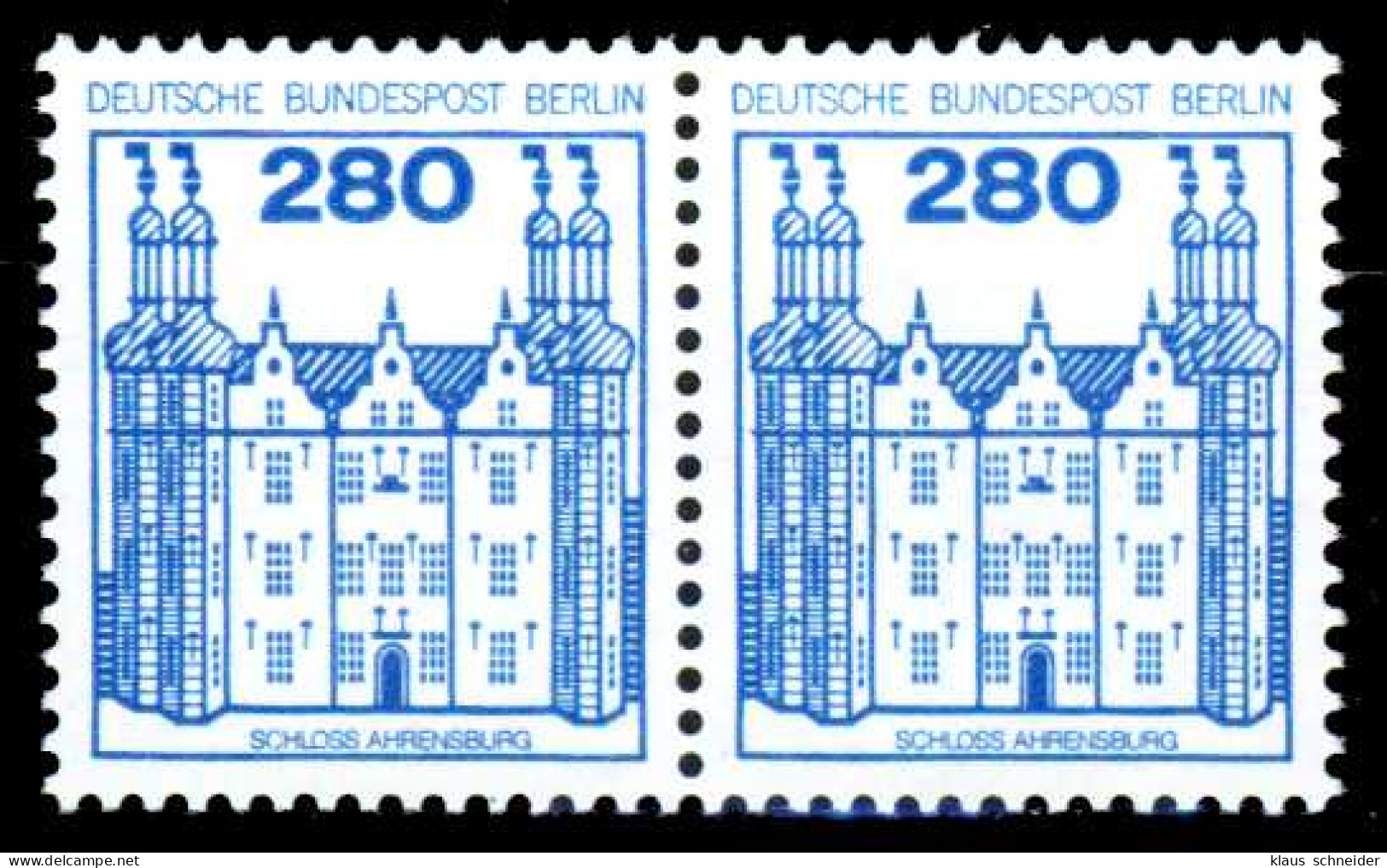 BERLIN DS BURGEN U. SCHLÖSSER Nr 676 Postfrisch WAAGR P X21313E - Unused Stamps