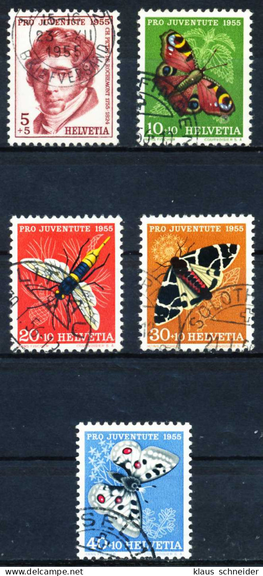 SCHWEIZ PRO JUVENTUTE Nr 618-622 Gestempelt X4C9AC2 - Used Stamps
