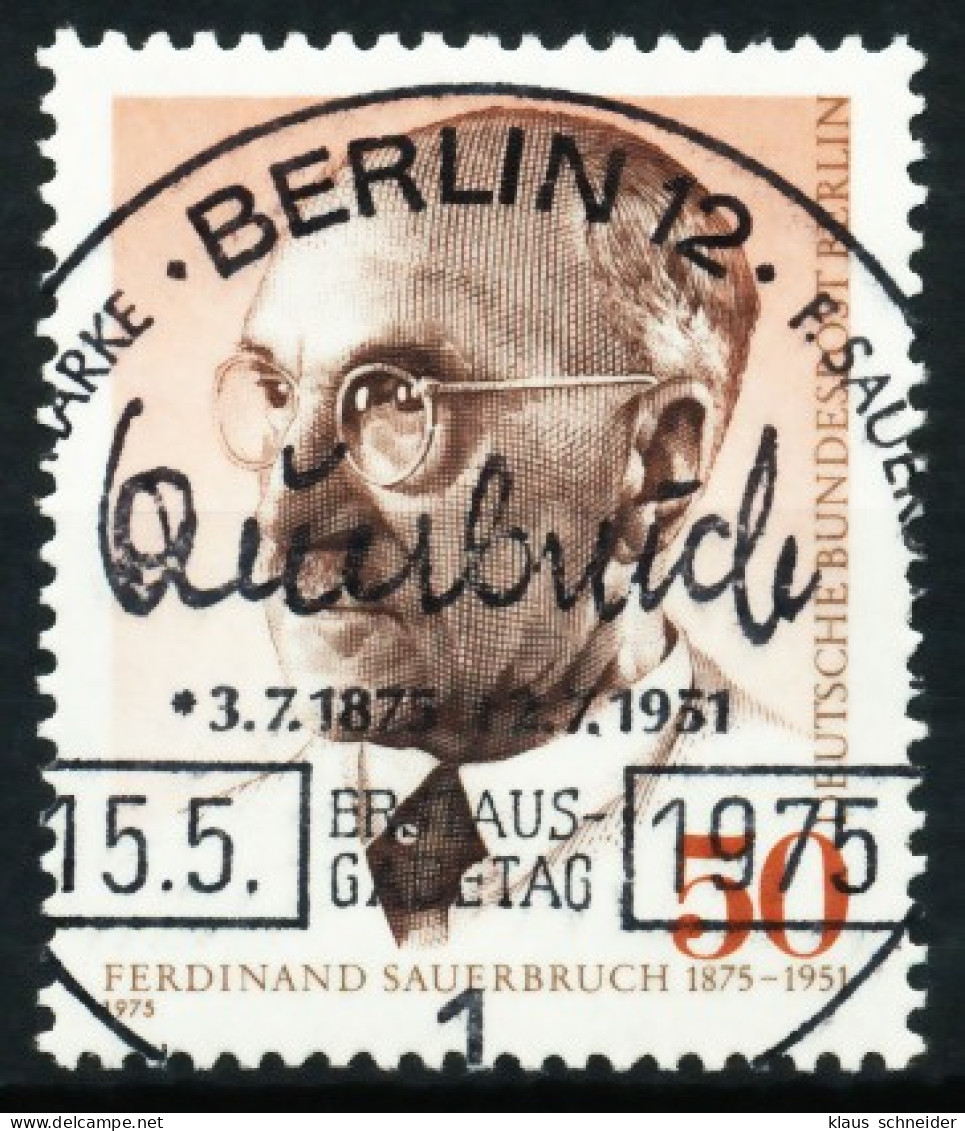 BERLIN 1975 Nr 492 ZENTR-ESST X619446 - Used Stamps