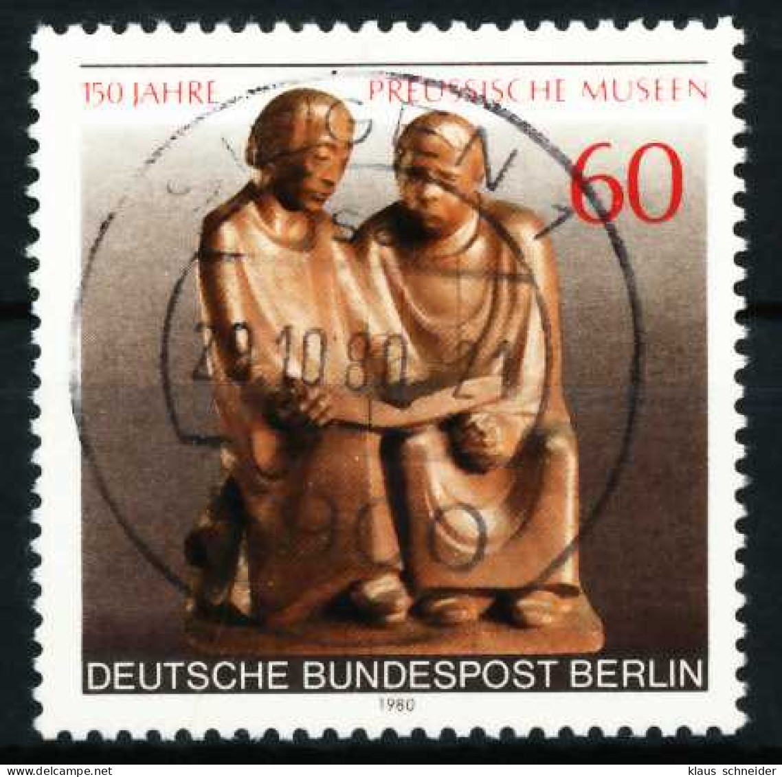 BERLIN 1980 Nr 626 Zentrisch Gestempelt X620FD6 - Used Stamps