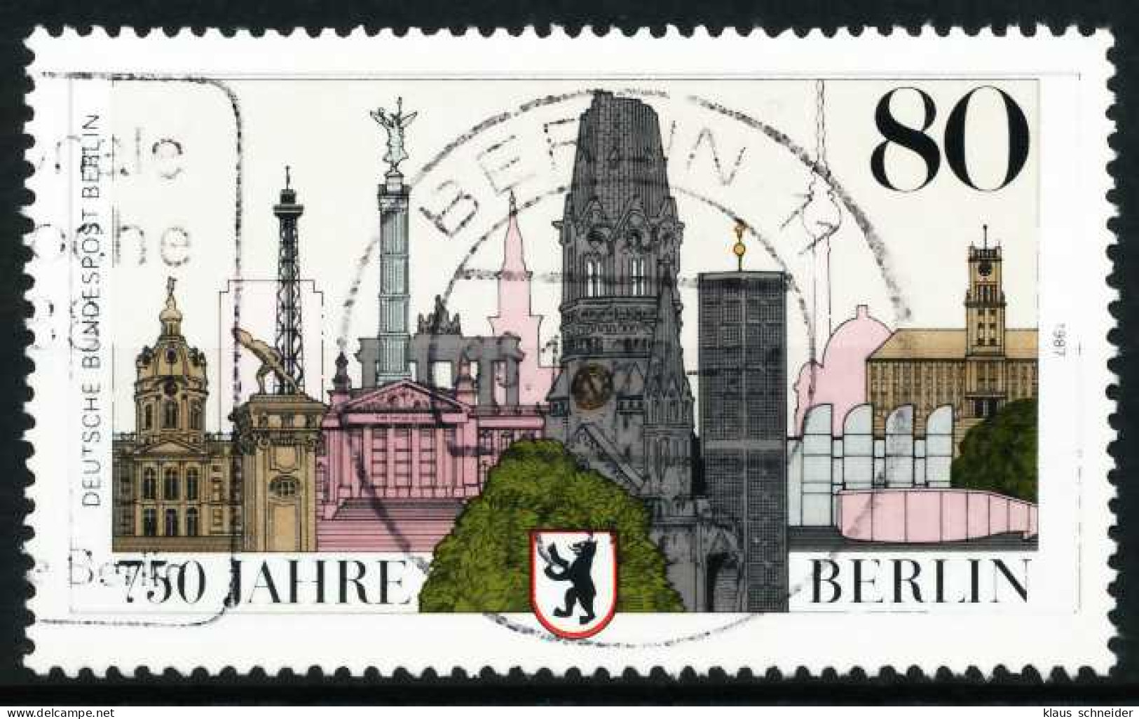 BERLIN 1987 Nr 776 Gestempelt X62E24A - Oblitérés