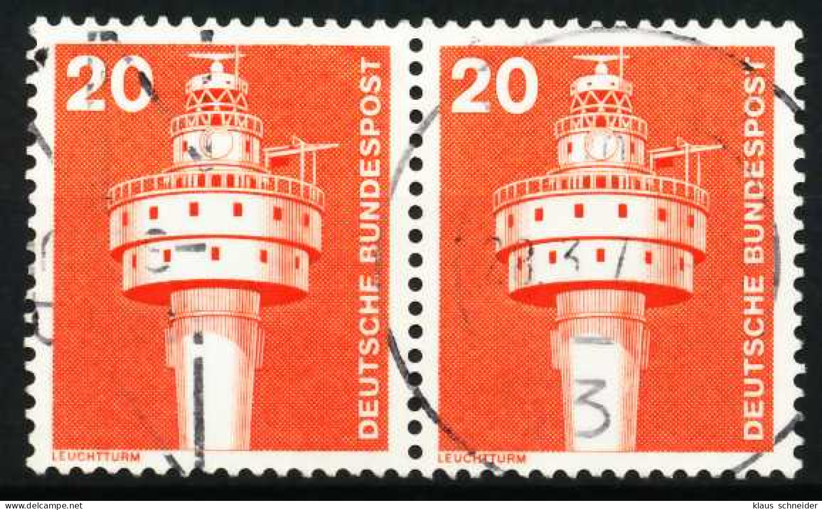 BRD DS INDUSTRIE U. TECHNIK Nr 848 Gestempelt WAAGR PAAR X66824A - Used Stamps