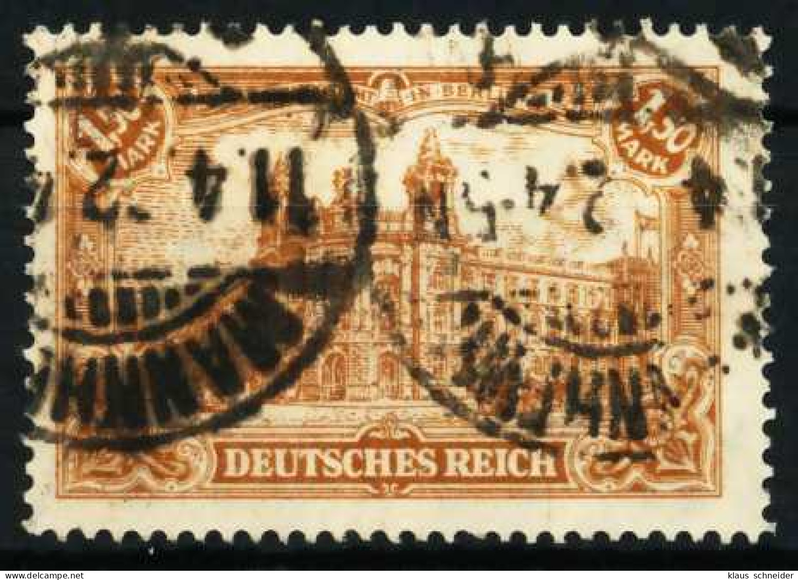D-REICH INFLA Nr 114a Zentrisch Gestempelt X68730E - Used Stamps