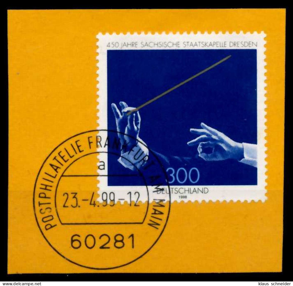 BRD 1998 Nr 2025 Gestempelt Briefstück Zentrisch X6C9596 - Used Stamps
