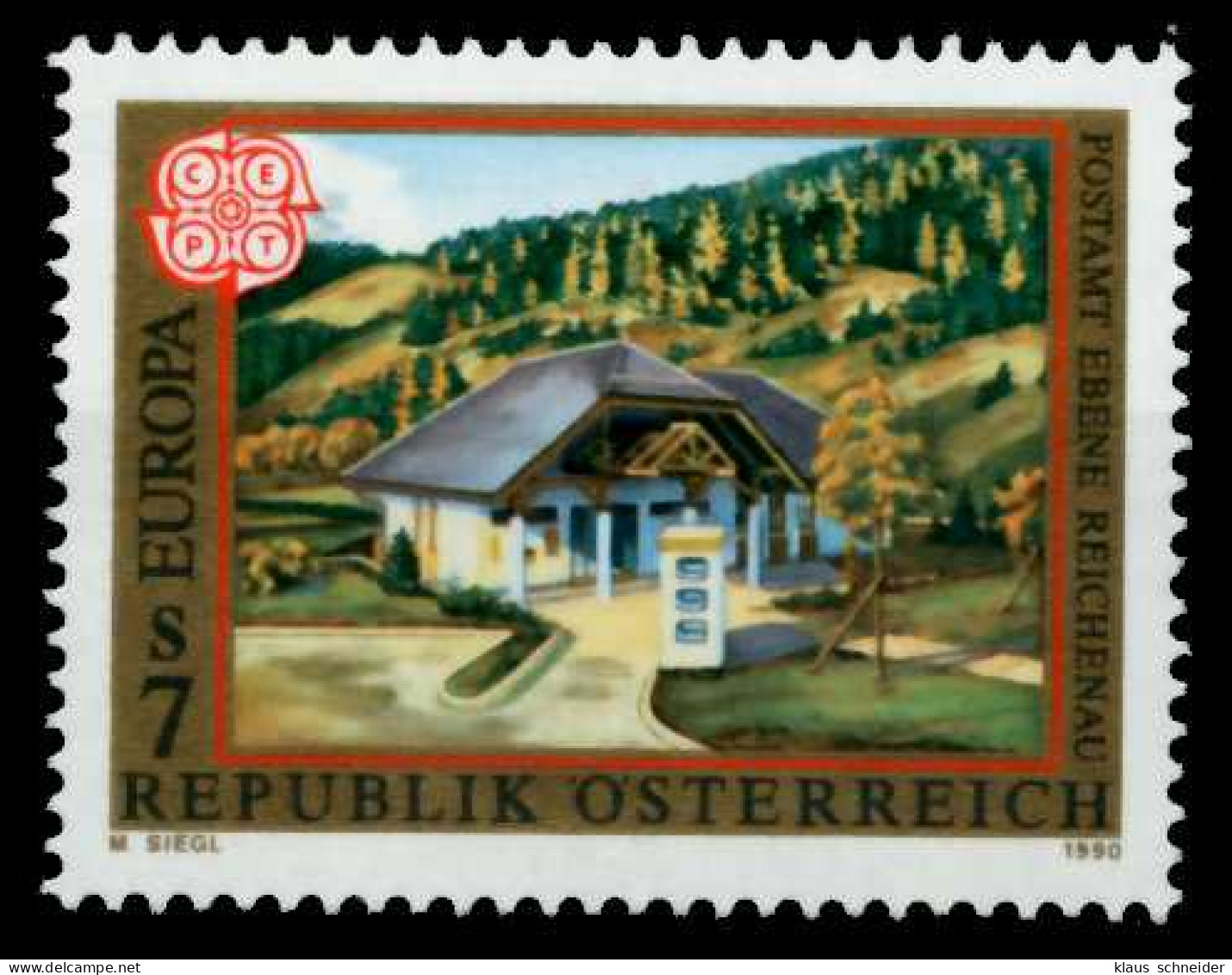 ÖSTERREICH 1990 Nr 1989 Postfrisch SB5F266 - Unused Stamps