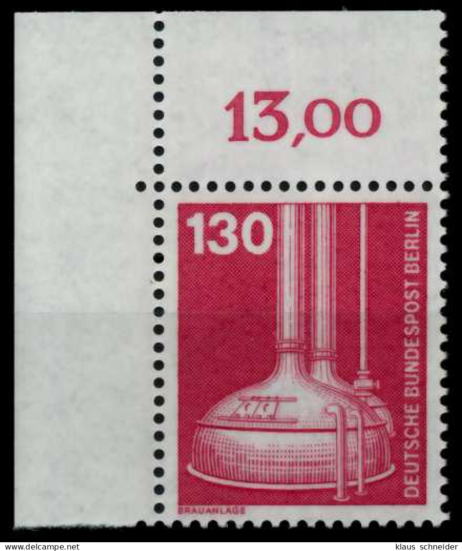 BERLIN DS INDUSTRIE U. TECHNIK Nr 669 Postfrisch ECKE-O X702DEA - Unused Stamps