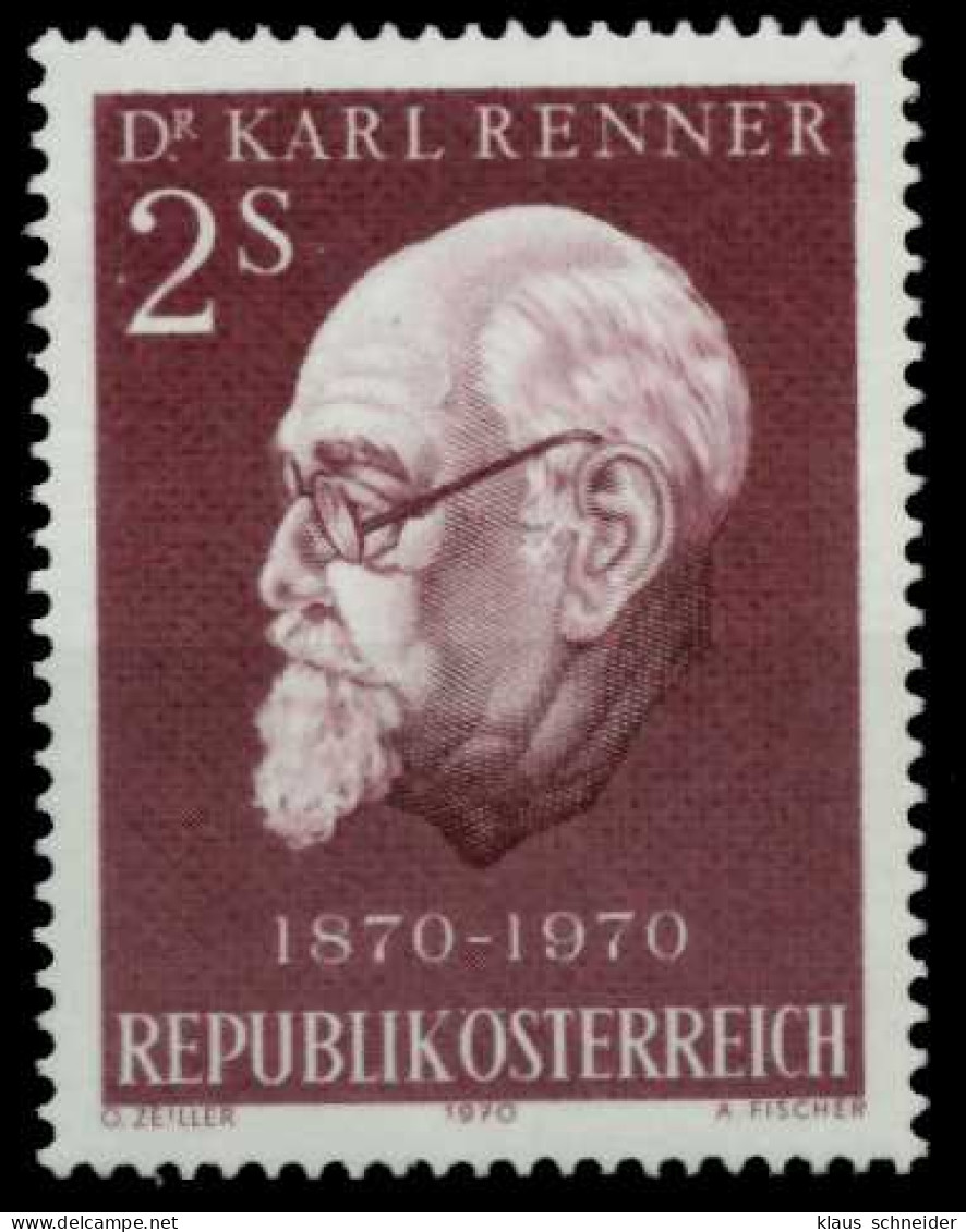 ÖSTERREICH 1970 Nr 1351x Postfrisch S5A29A2 - Unused Stamps