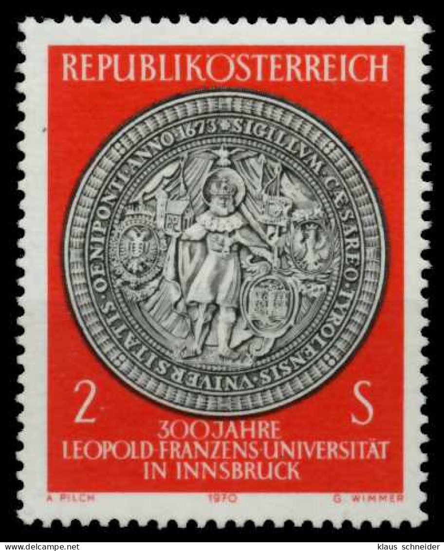 ÖSTERREICH 1970 Nr 1326 Postfrisch S5A2A2A - Unused Stamps