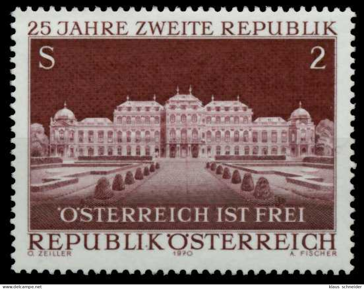 ÖSTERREICH 1970 Nr 1323 Postfrisch S5A29EE - Unused Stamps