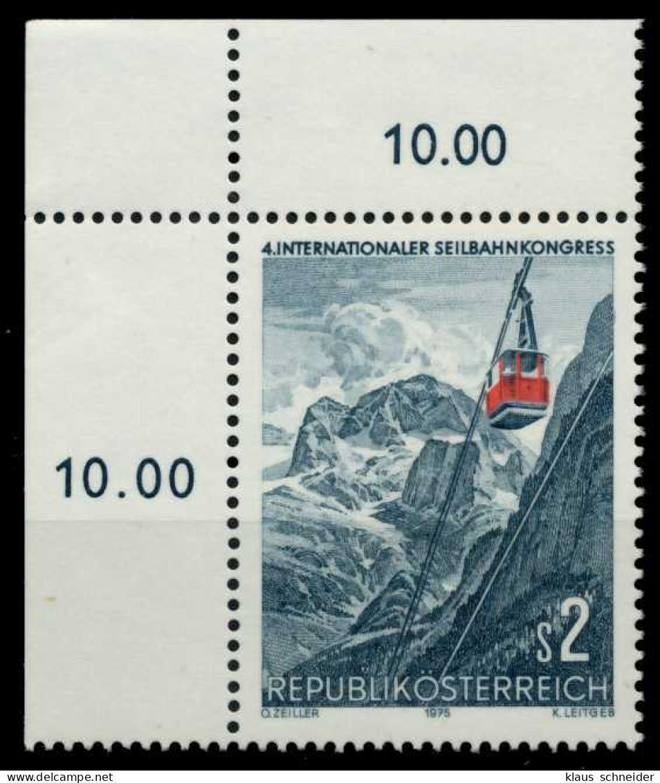 ÖSTERREICH 1975 Nr 1488 Postfrisch ECKE-OLI X80547E - Unused Stamps