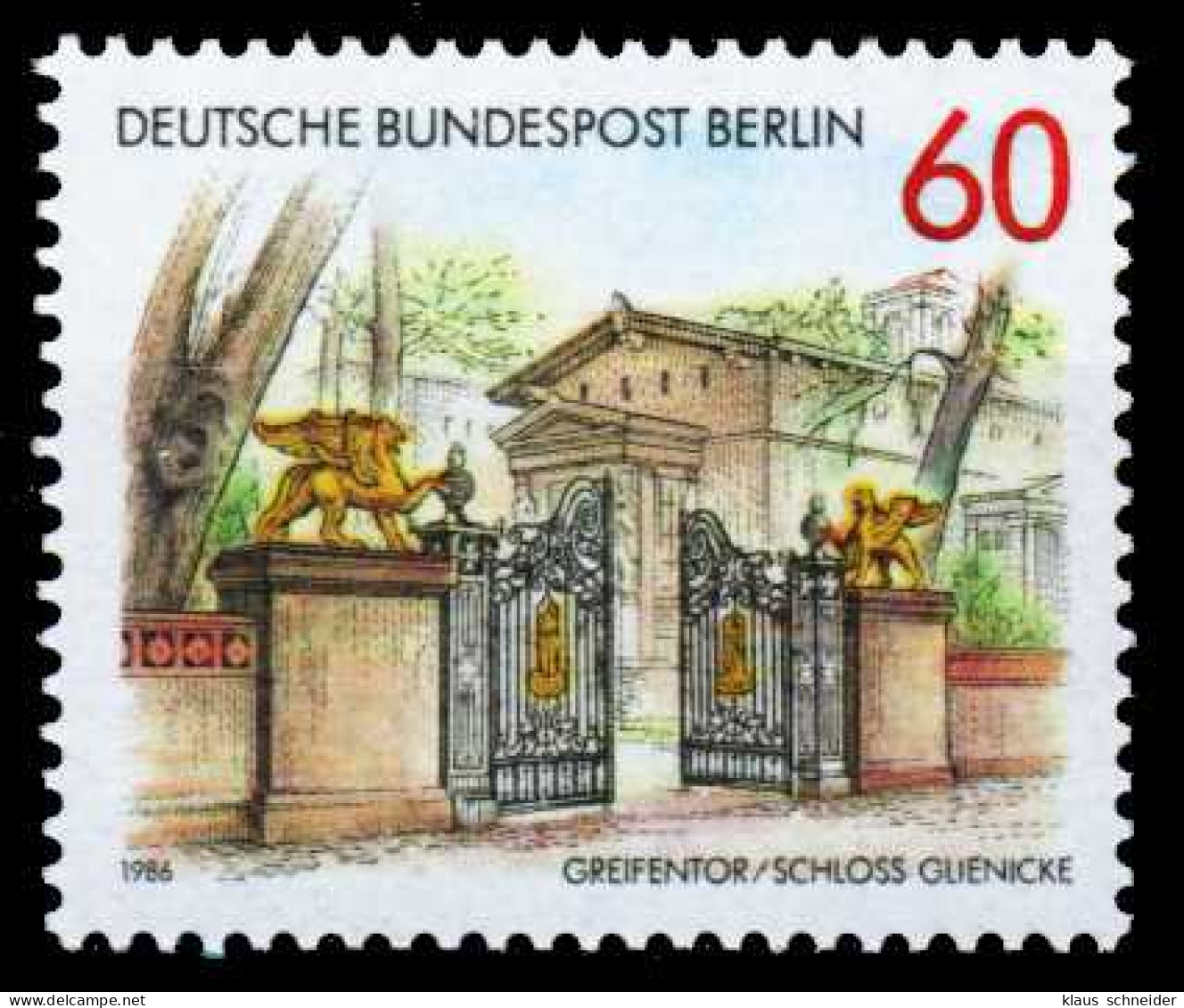BERLIN 1986 Nr 762 Postfrisch S5F58CE - Neufs