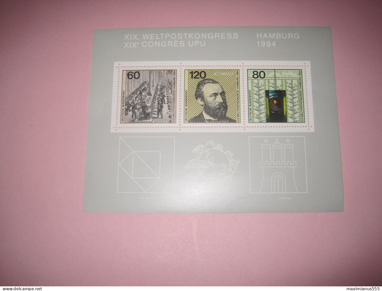 Germany, Block 19, 1984, Michel 2022, 50% Off Price (3) - 1971-2000