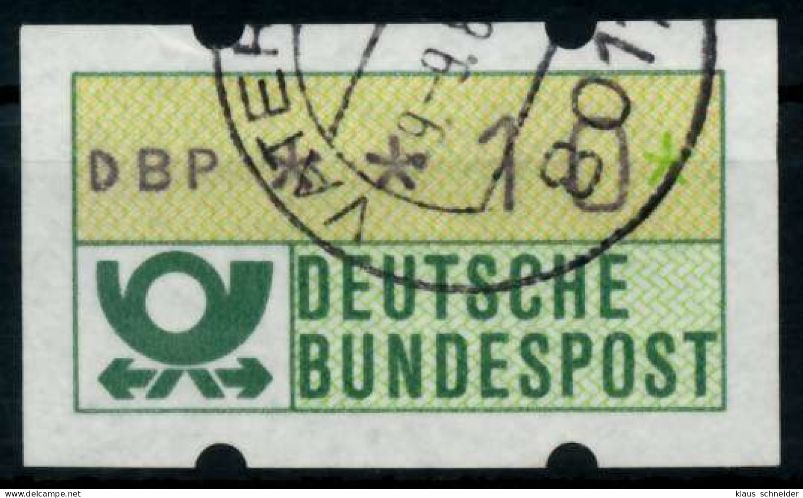 BRD ATM 1981 Nr 1-1-010 Gestempelt X970362 - Automaatzegels [ATM]