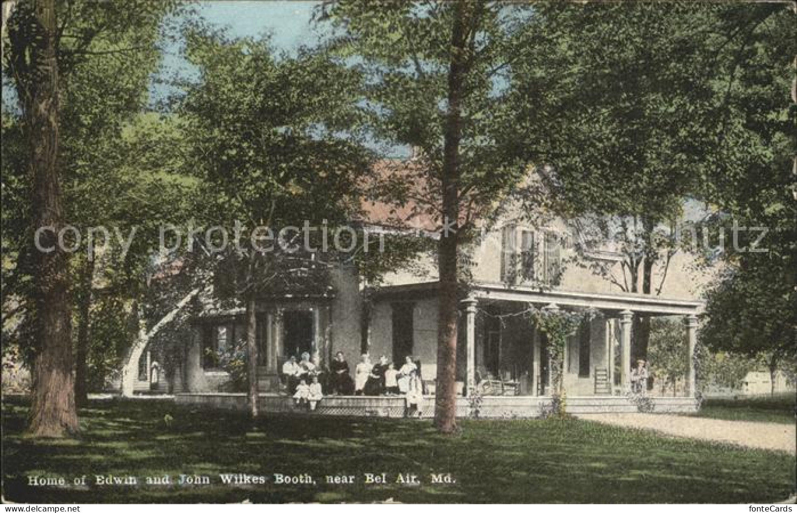 11690849 Bel_Air_United States Home Of Edwin And John Wilkes Booth - Other & Unclassified