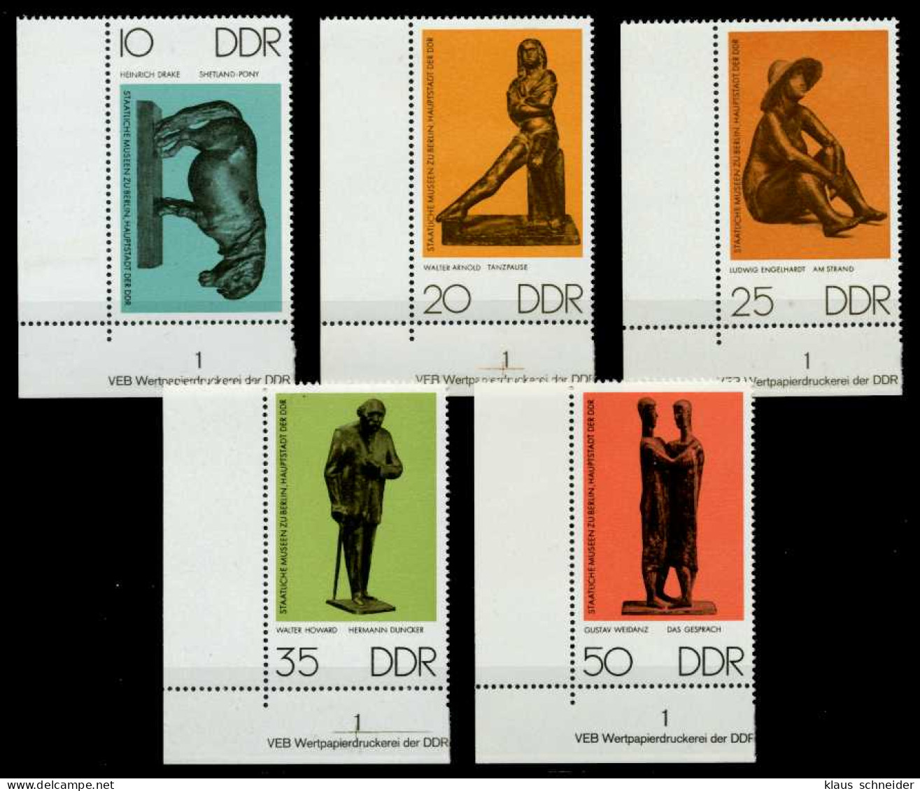 DDR 1976 Nr 2141-2145 Postfrisch ECKE-ULI X69F8D6 - Unused Stamps