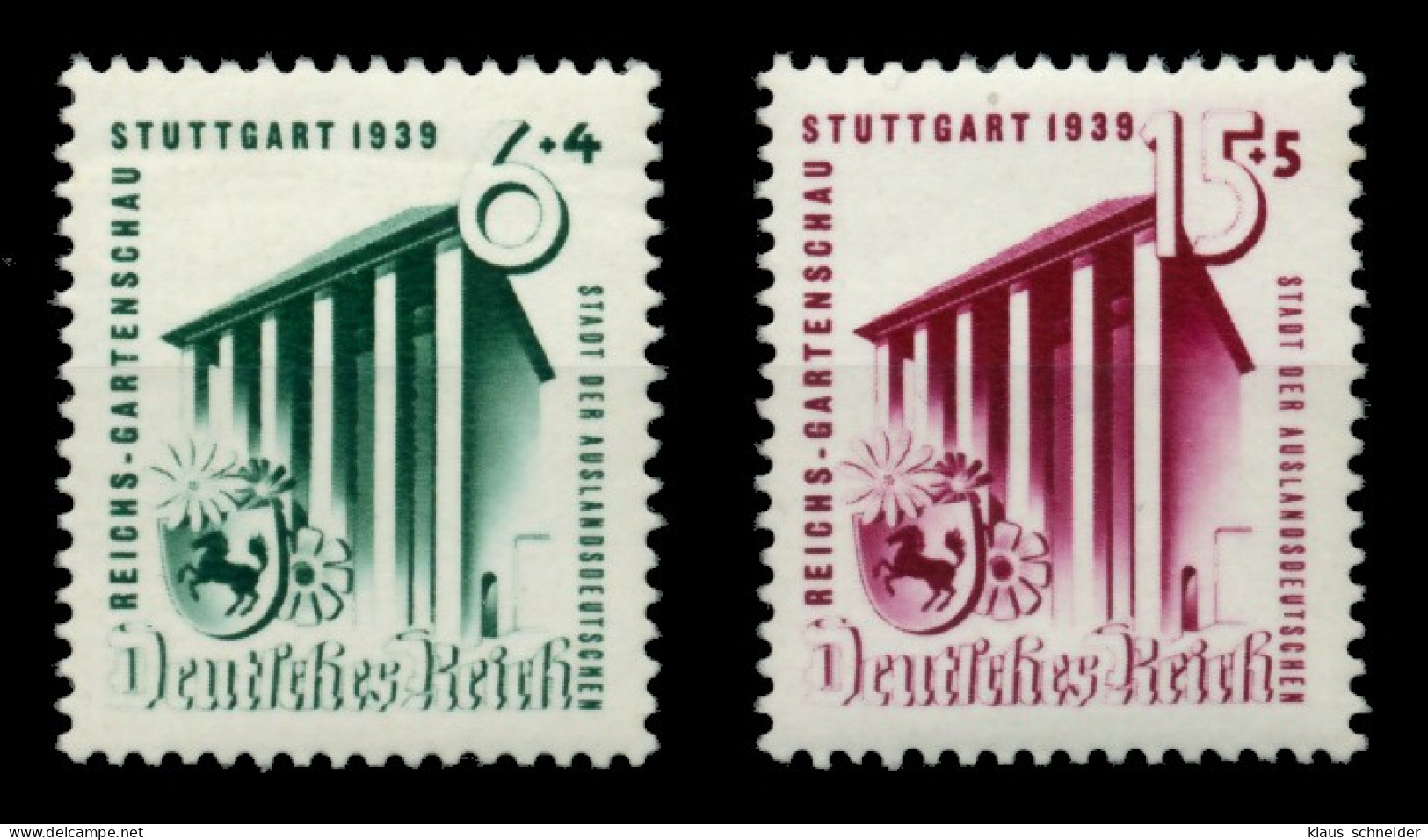 3. REICH 1939 Nr 692-693 Postfrisch X6E2FC2 - Unused Stamps