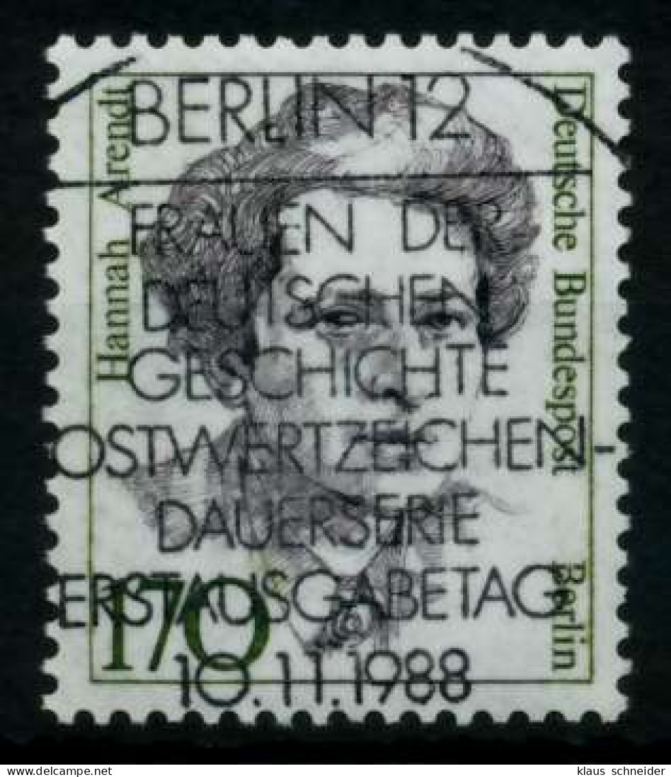 BERLIN DS FRAUEN Nr 826 Zentrisch Gestempelt X72B3B2 - Used Stamps