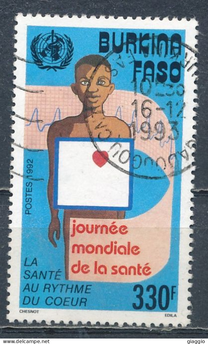 °°° BURKINA FASO - Y&T N°854 - 1992 °°° - Burkina Faso (1984-...)